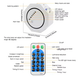 PROYECTOR DE LUCES OCTAGONAL  (CONEXIÓN A BLUETOOTH)