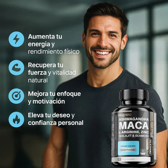 MACA POWER: ENERGIA, FUERZA Y VITALIDAD