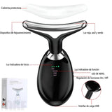 MASAJEADOR FACIAL 7 LUCES LEDS RECARGABLE